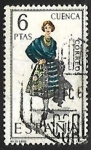 Stamps Spain -  Trajes típicos españoles - Cuenca