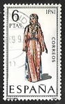 Stamps Spain -  Trajes típicos españoles - Ifni
