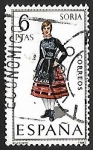 Stamps Spain -  Trajes típicos españoles - Soria