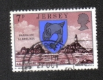 Sellos de Europa - Isla de Jersey -  Escudo de armas