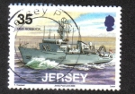 Sellos del Mundo : Europe : Jersey : Jersey Naval Conexiones (segunda SER). Visitar naves navales