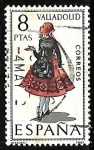 Stamps Spain -  Trajes típicos españoles - Valladolid