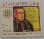 Stamps Venezuela -  500 AÑOS DE EVANGELIOZACIÓN