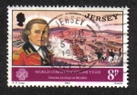 Stamps : Europe : Jersey :  Año Internacional de las Comunicaciones