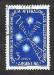 Sellos de America - Argentina -  541 - Conferencia plenipotenciaria internacional de Telecomunicaciones