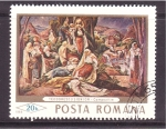 Stamps Romania -  serie- Obras de arte