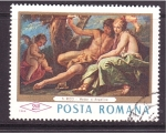 Stamps Romania -  serie- Obras de arte