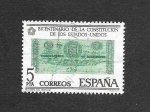 Stamps Spain -  Edf 2324 - Bicentenario de la Constitución de los Estados Unidos