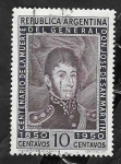 Stamps : America : Argentina :  503 - Centº de la muerte del general San Martín