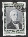 Stamps Argentina -  506 - Centº de la muerte del general San Martín