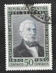 Stamps : America : Argentina :  506 - Centº de la muerte del general San Martín