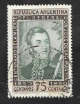 Stamps : America : Argentina :  507 - Centº de la muerte del general San Martín