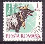 Stamps Romania -  serie. Fabulas