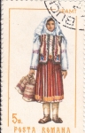 Stamps : Europe : Romania :  TRAJE TIPICO