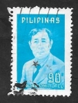 Sellos de Asia - Filipinas -  965 - Teodoro R. Yangoo, filántropo