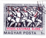 Stamps Hungary -  SOLDADOS