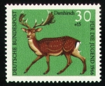 Stamps : Europe : Germany :  Damhirsch
