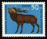 Stamps Germany -  Rothirsch