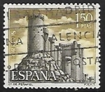 Sellos de Europa - Espa�a -  Castillos de España - Peñafiel  (Valladolid)