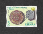 Stamps Spain -  Edf 2493 - Viaje de SS.MM. los Reyes a México