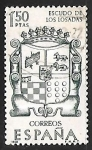 Stamps Spain -  Forjadores de América - Escudo de los Losada