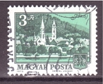 Stamps Hungary -  serie- Ciudades
