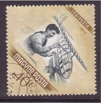 Stamps Hungary -  serie-Día de la aviación