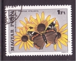 Stamps Hungary -  serie- Polinización