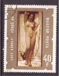 Stamps Hungary -  serie- Desnudos