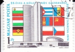 Sellos de Europa - Hungra -  BANDERAS