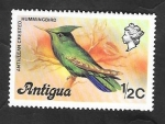 Stamps : America : Antigua_and_Barbuda :  397 - Pájaro Colobrí