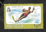 Stamps : America : Antigua_and_Barbuda :  429 - Deporte, ski acuático