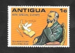 Stamps : America : Antigua_and_Barbuda :  445 - 75 Anivº de los premios Nobel