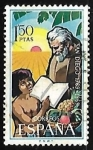Stamps Spain -  II  Centenario de la Fundación De San Diego (California)