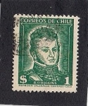 Stamps Chile -  B. O. HIGGINS