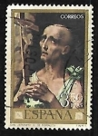 Stamps Spain -  Dia del sello - Luis Morales 