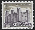 Stamps Spain -  Castillos de España - Sadaba (Zaragoza)