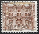 Stamps Spain -  Serie Turística - Catedral de Málaga 