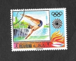 Stamps United Arab Emirates -  Yt PA35-B - XX JJOO Munich 1972
