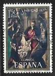 Stamps Spain -  Navidad 1970