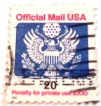 Stamps United States -  Official Mail