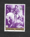 Stamps Rwanda -  211 - Pintura