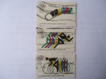Sellos de America - Estados Unidos -  XI Juegos Olímpicos de Invierno en Sopporo 1972 y XX Juegos Olímpicos de Verano en Munich 1972.