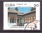 Stamps Cuba -  EXPO FILATELIA 92