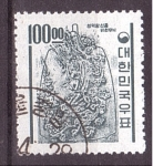 Stamps Asia - South Korea -  Campana de rey Songdok
