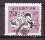 Sellos de Asia - Corea del sur -  Ejercito y ciudadanos