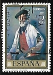 Stamps Spain -  Dia del sello - Ignacio de Zuloaga  