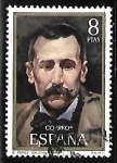 Stamps Spain -  Centenario de celebridades - Benito Perez Galdós