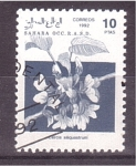 Stamps Spain -  serie- Plantas