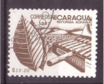 Stamps Nicaragua -  serie- Reforma agraria